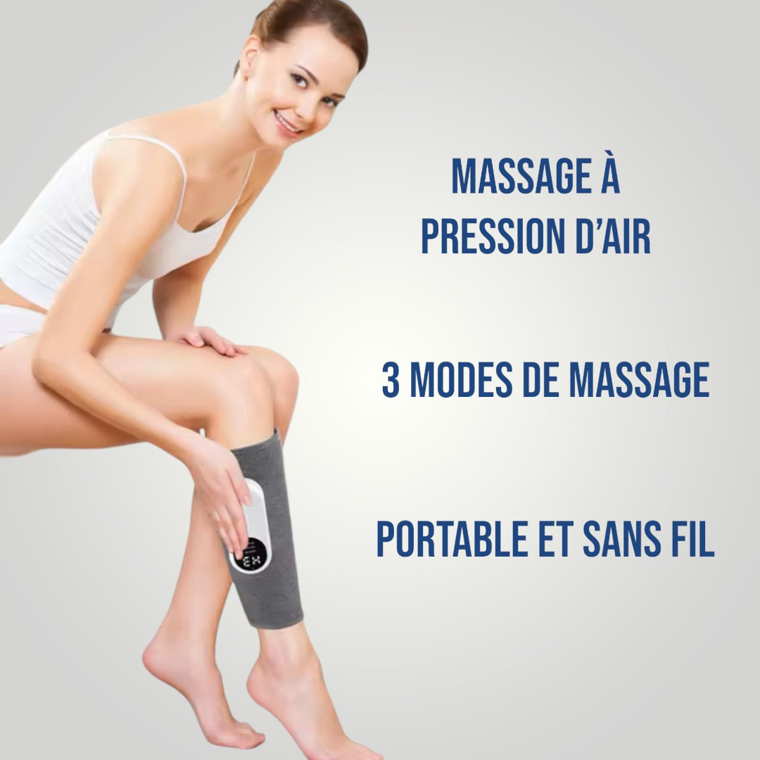 Appareil de Massage des Mollets et Jambes à Compression d'Air | Soulagement 360°