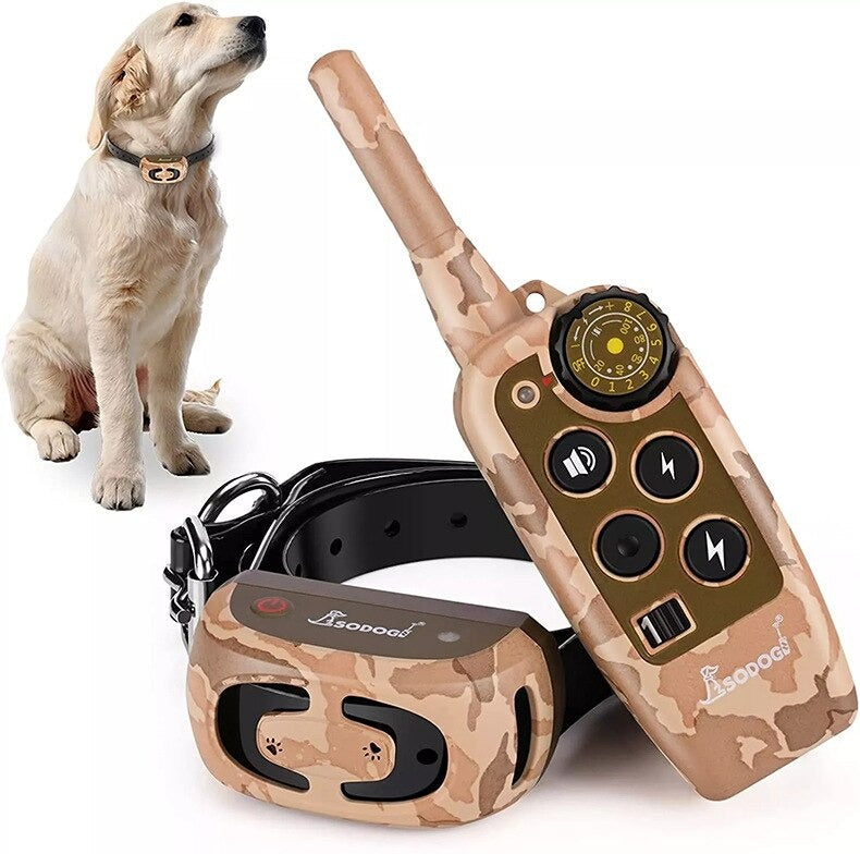 Collier de dressage télécommandé pour chien électrique