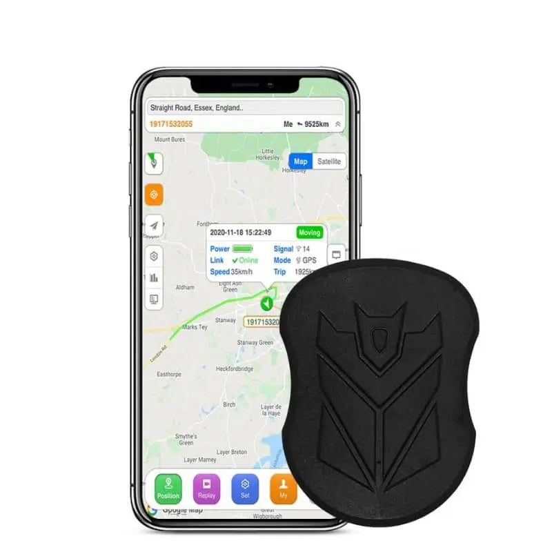 Mini Traceur GPS Étanche pour Voiture et Moto avec Micro