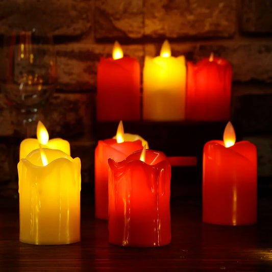 LumiCélébration – Bougies LED Sans Flamme pour Fêtes et Anniversaires