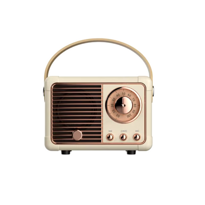 Haut Parleur Bluetooth Portable Rétro