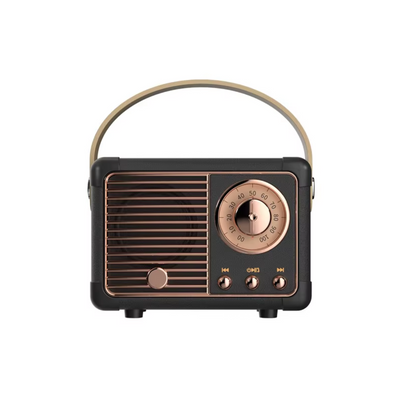 Haut Parleur Bluetooth Portable Rétro
