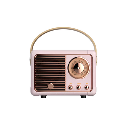 Haut Parleur Bluetooth Portable Rétro