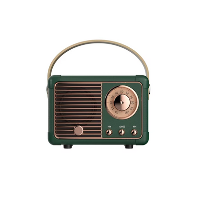 Haut Parleur Bluetooth Portable Rétro