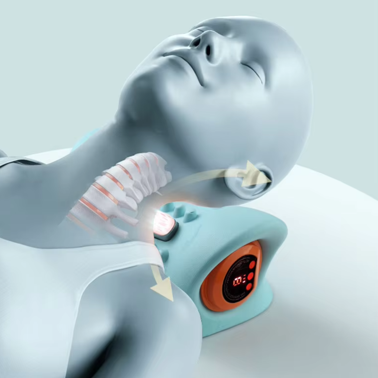 Oreiller de Massage Cervical Intelligent