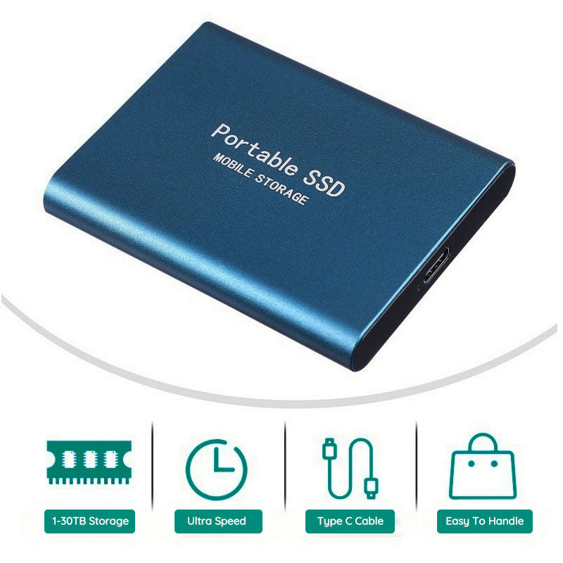 SSD Portable Ultra-Rapide - Stockage Fiable et Compact