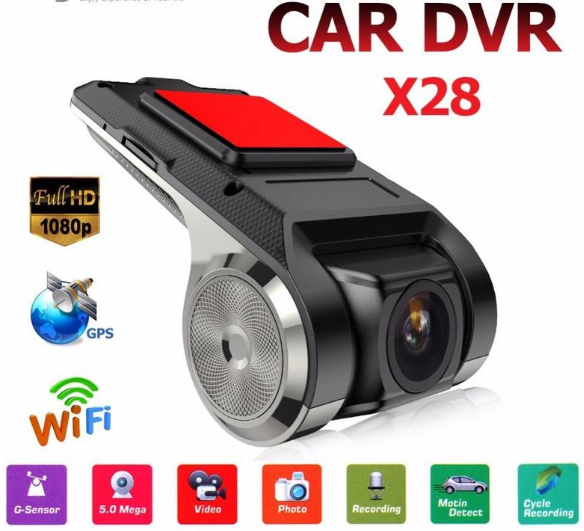 Caméra De Voiture Wifi 1080P Dash Cam