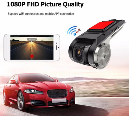 Caméra De Voiture Wifi 1080P Dash Cam