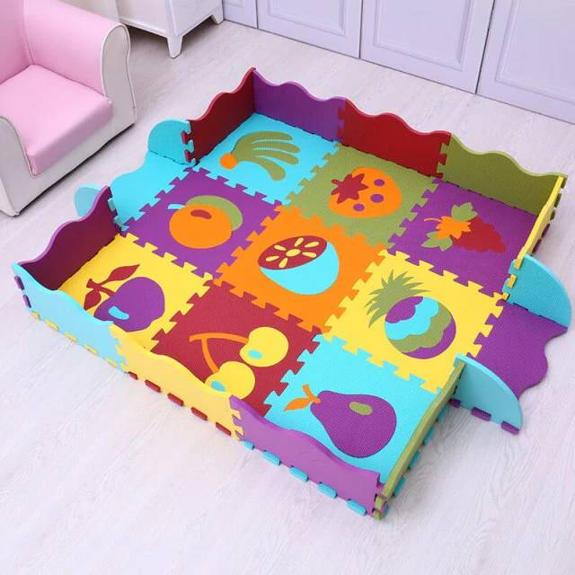 Tapis de Jeu Puzzle Bébé