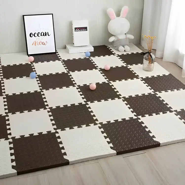 Tapis Puzzle d'Éveil Bébé