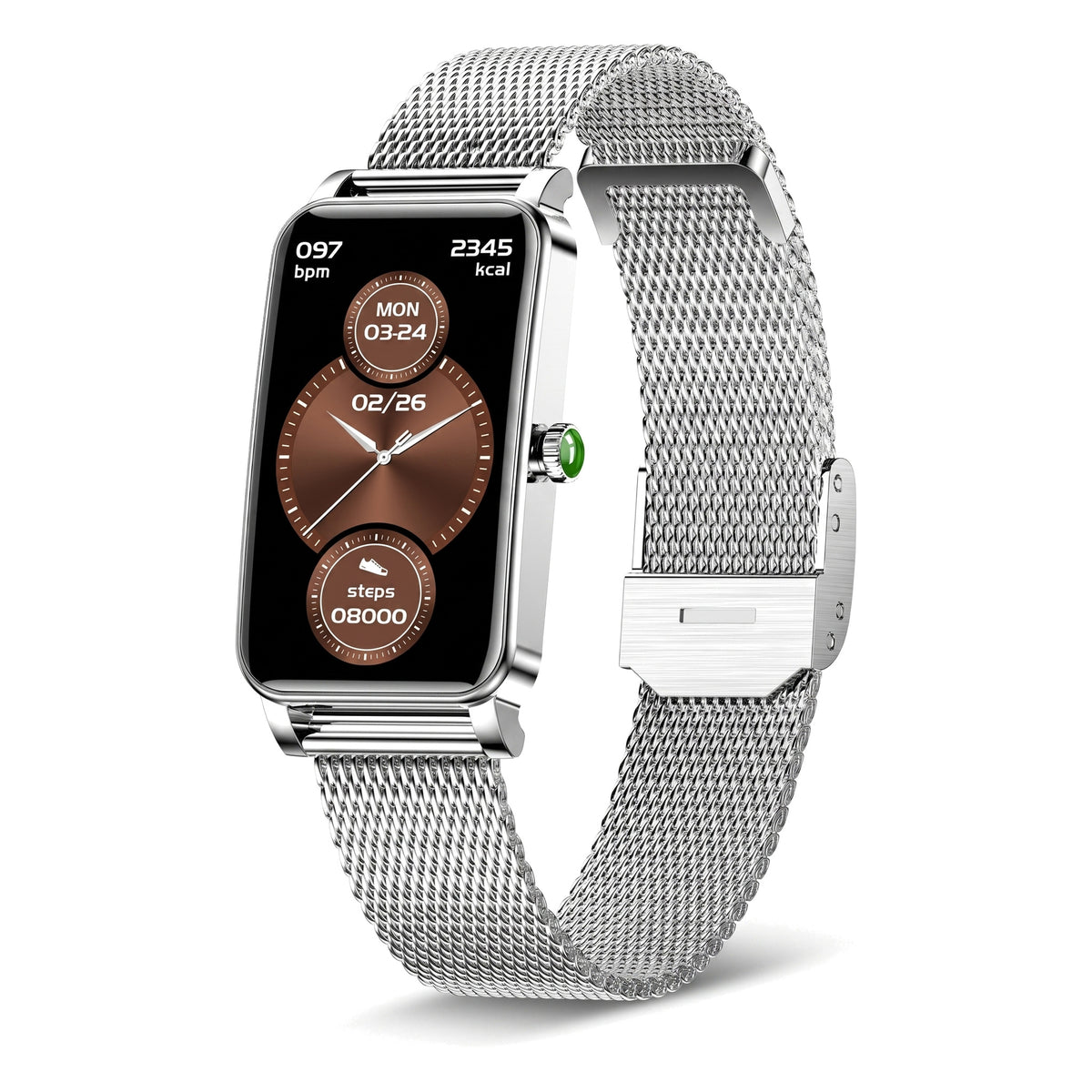 Smartwatch Féminine Ultra Élégante - Santé, Fitness et Style au Quotidien
