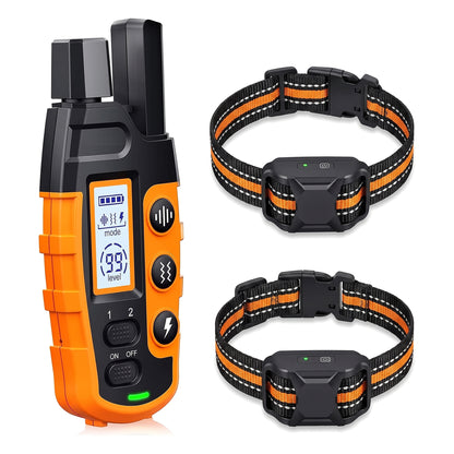 Collier de Dressage pour Chiens Premium 1000m - Étanche et Rechargeable