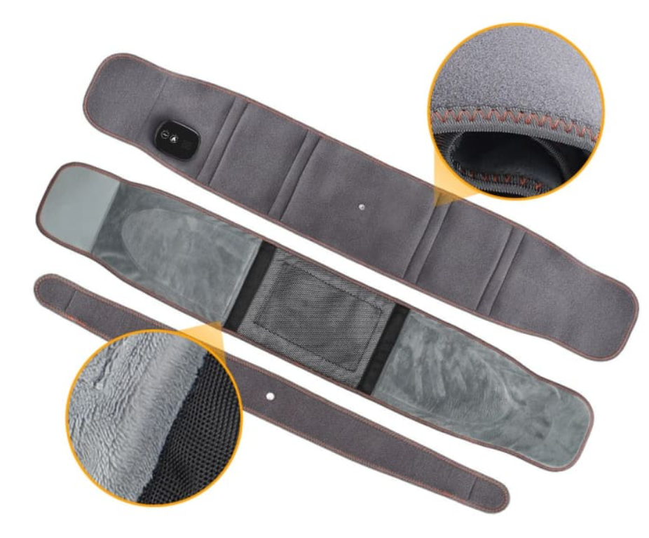 Ceinture Lombaire Chauffante et Massante