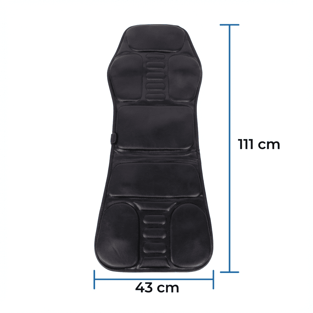 Coussin Massage Shiatsu Chauffant Pour Maison, Bureau et Voiture