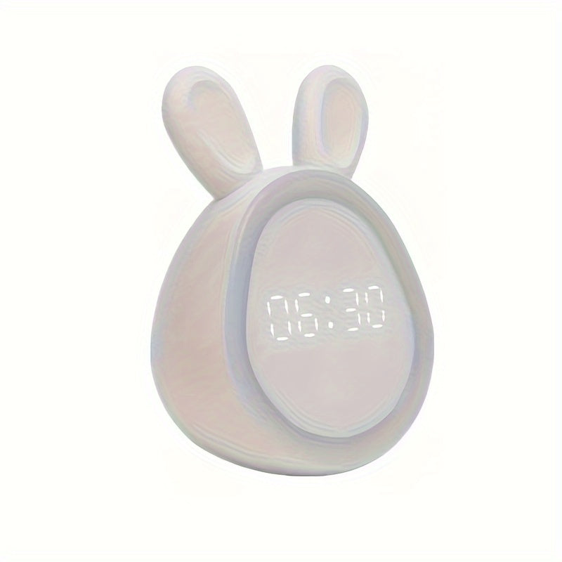 Réveil mignon BunnyGlow avec veilleuse