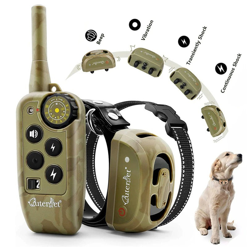 Collier de dressage télécommandé pour chien électrique