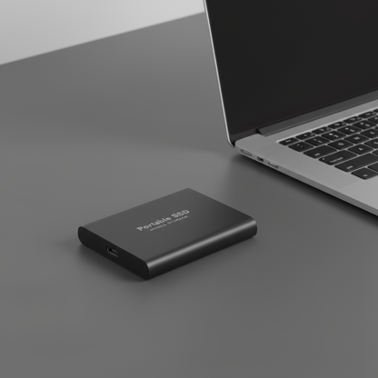 Disque Dur Externe SSD Ultra-Rapide - Stockage Compact et Haute Capacité