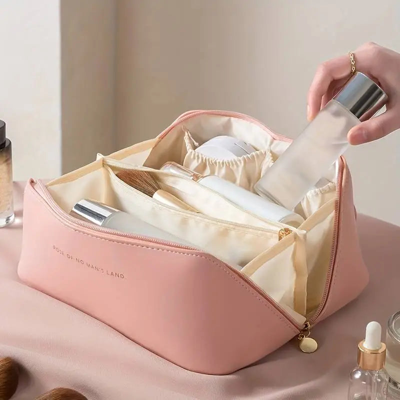 GlamourBox - Trousse de Toilette Élégante à Grande Capacité