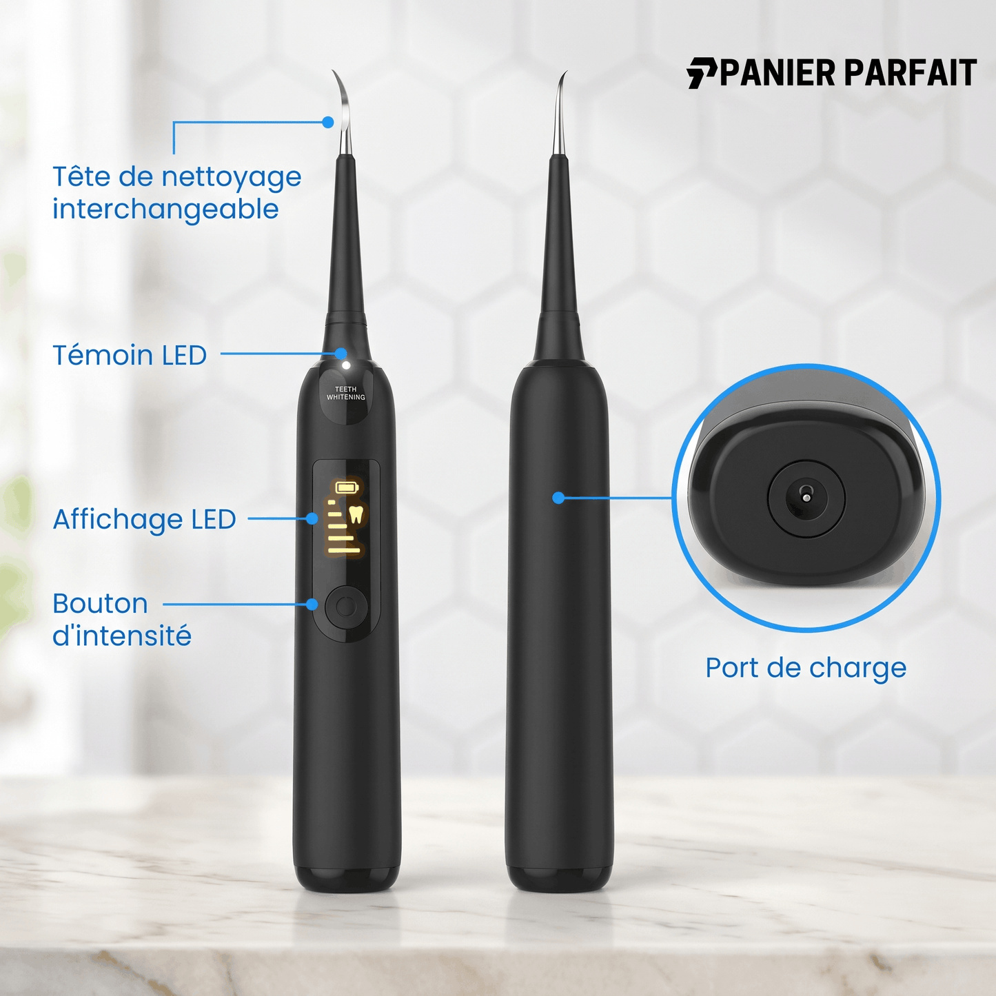 Détartreur Dentaire Professionnel Électrique - Blanchiment Dentaire