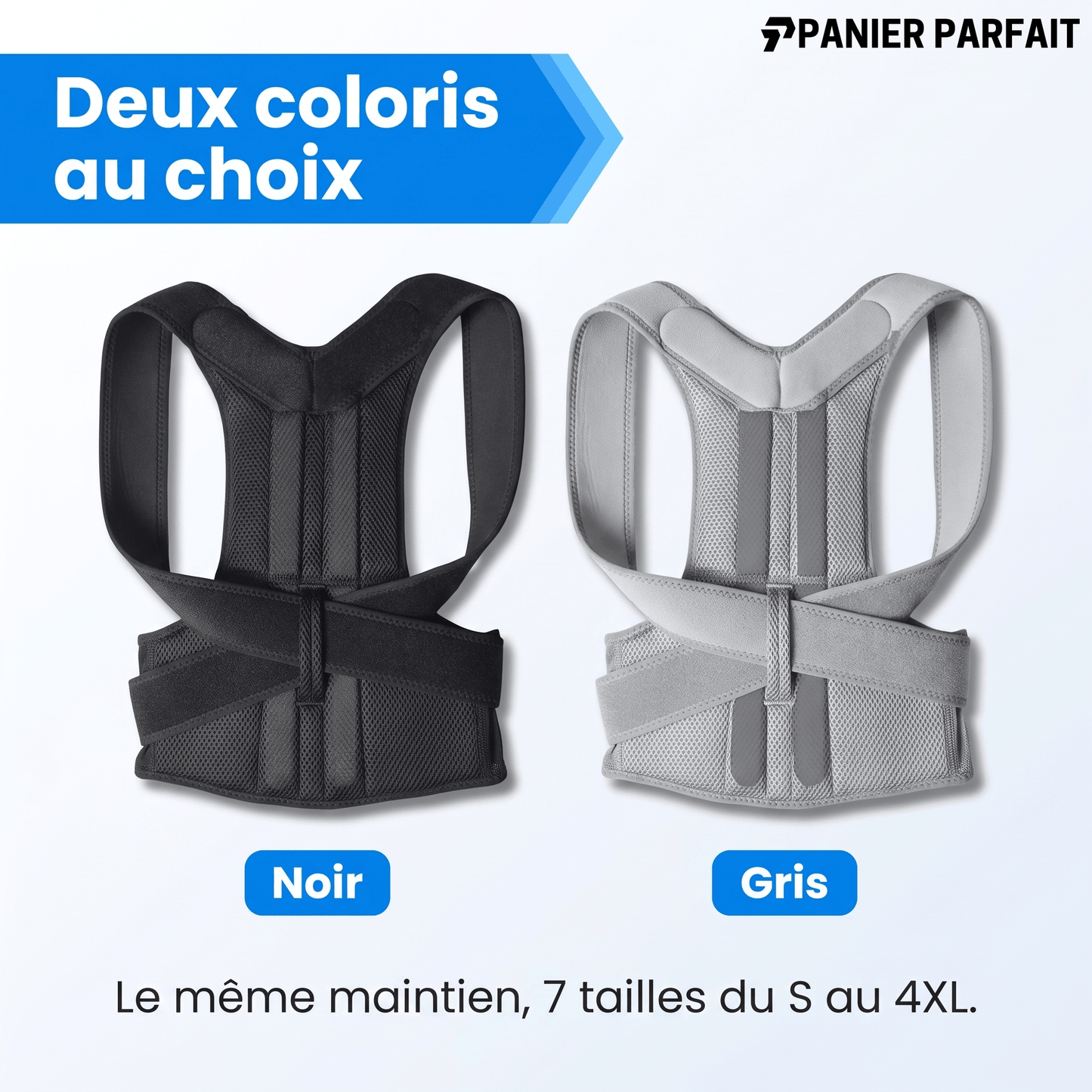 Correcteur de Posture avec Soutien Lombaire Intégré