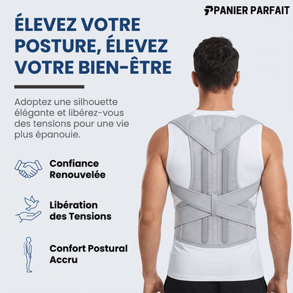 Correcteur de Posture avec Soutien Lombaire Intégré