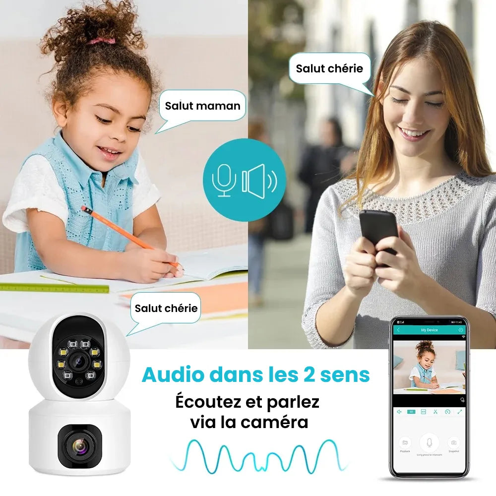 Babyphone Connecté 360°