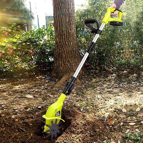 Motobineuse Électrique Sans Fil de Jardin (+Batterie Offerte)