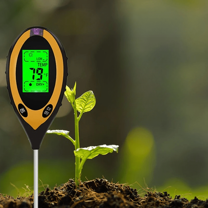 PH-mètre de Sol Numérique Multifonction 4 en 1
