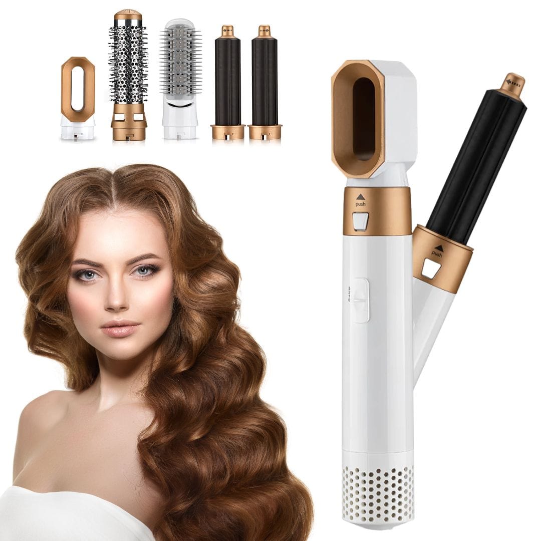 Boucleur et Sèche Cheveux Professionnel 5 en 1