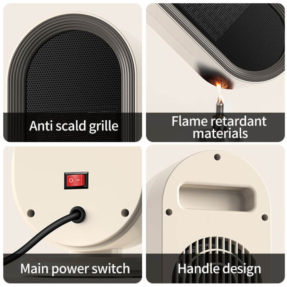 Chauffage électrique mobile instantané et compact