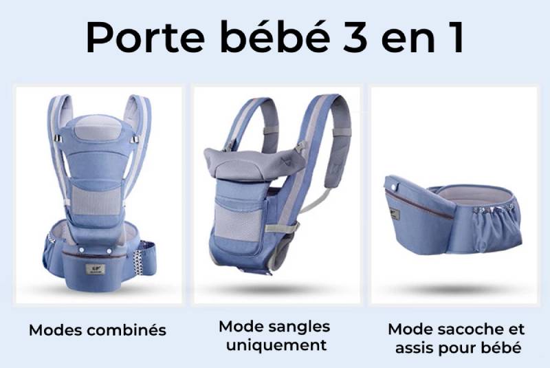 Porte Bébé 3-en-1 | Panier Parfait