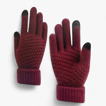 Sophie - Gants d'hiver chauds avec écran tactile et stretch