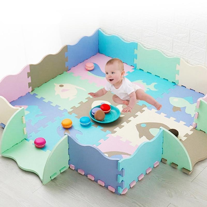 Tapis de Jeu Puzzle pour Bébé