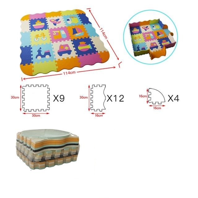 Tapis de Jeu Puzzle pour Bébé