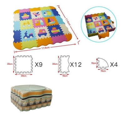 Tapis de Jeu Puzzle pour Bébé