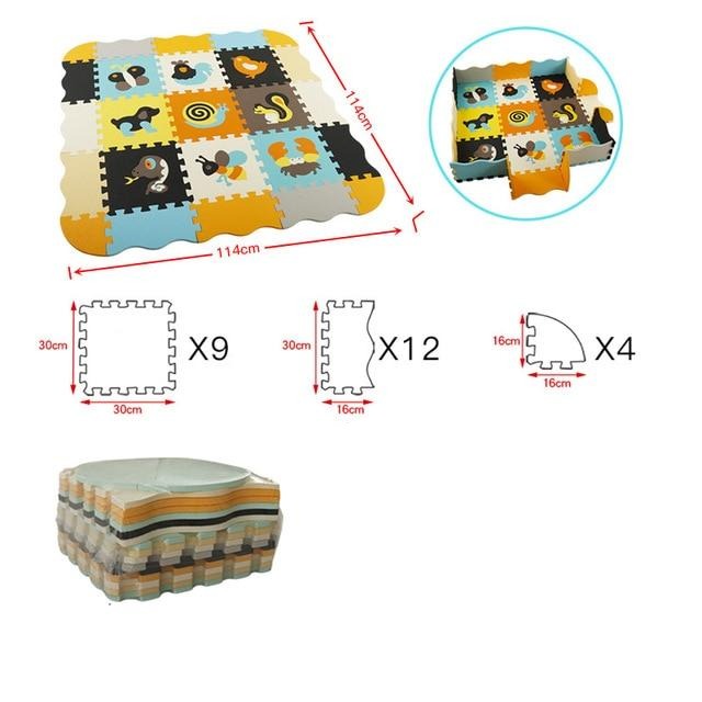 Tapis de Jeu Puzzle pour Bébé