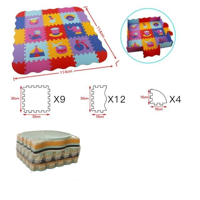 Tapis de Jeu Puzzle pour Bébé