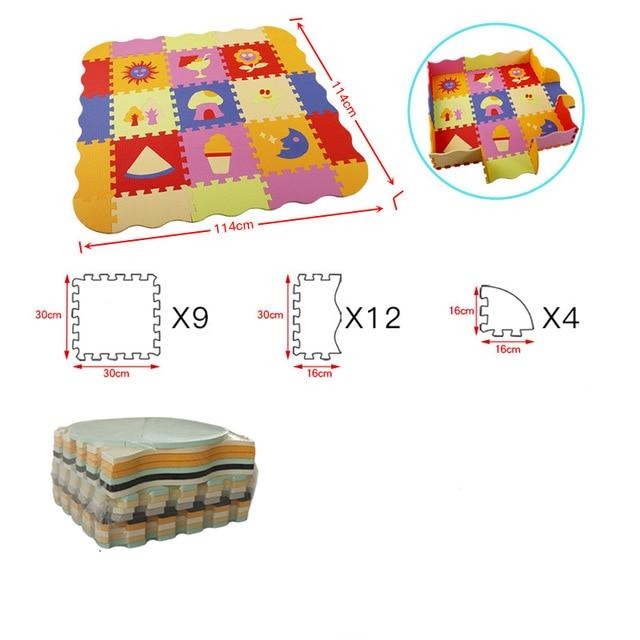 Tapis de Jeu Puzzle pour Bébé