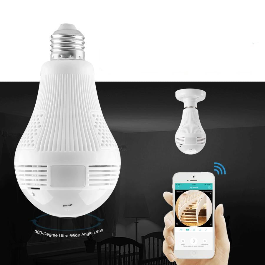 Caméra Ampoule Led 360º