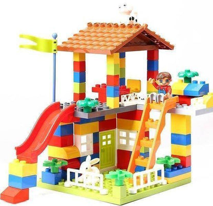 Château De Lego Coloré Pour Les Enfants