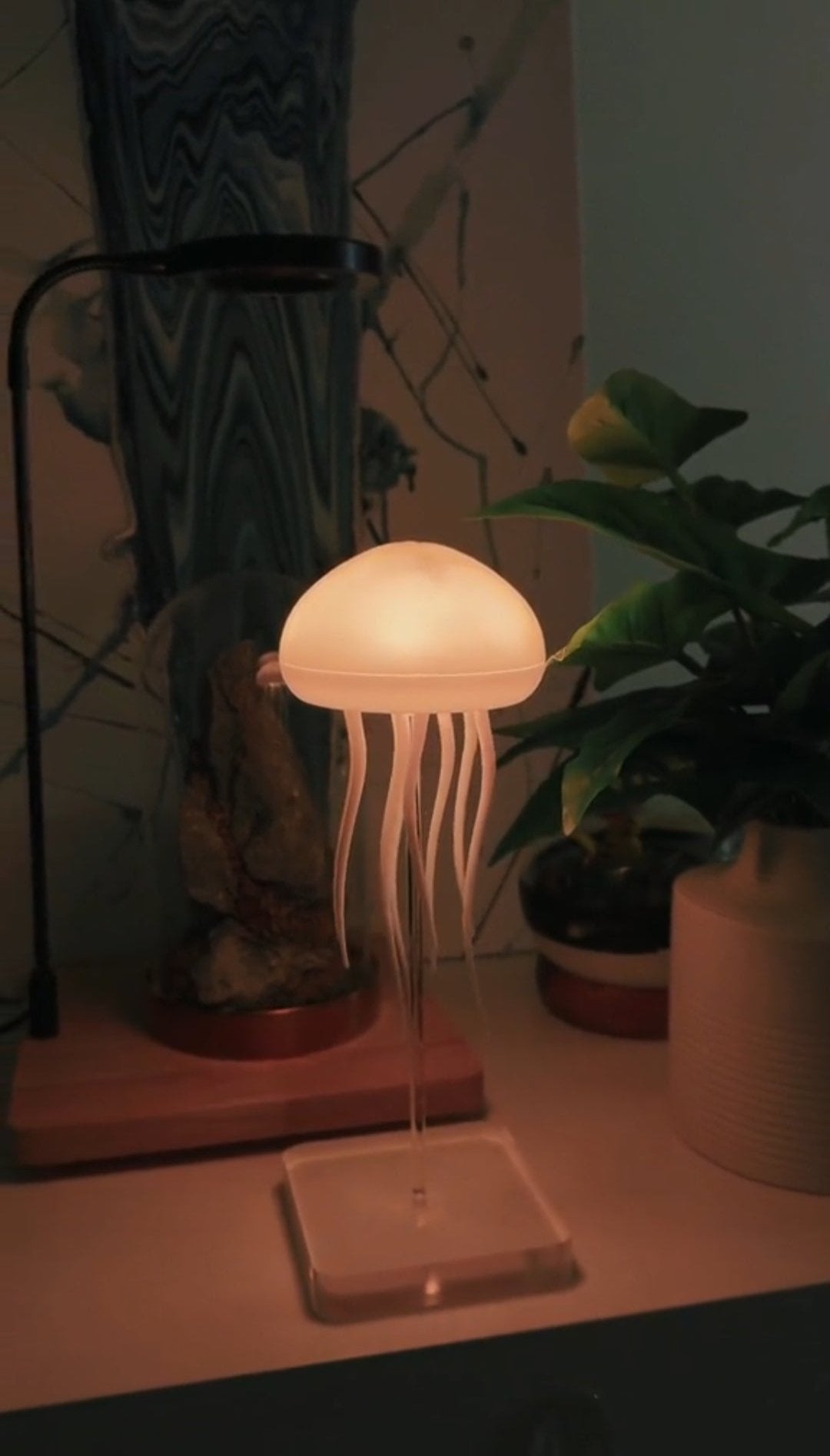 Lampe Méduse Dansante | Suspension Décorative Électrique LED