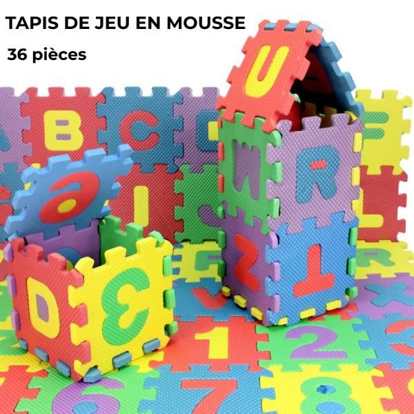 Tapis de Jeu en Mousse pour Bébé