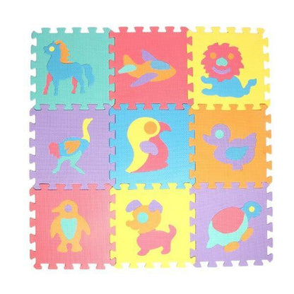 Tapis de Jeu d'Éveil en Mousse Bébé